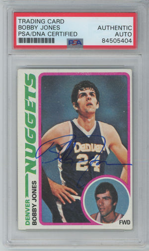 1969 Topps #14 Bobby Jones Auto - PSA/DNA