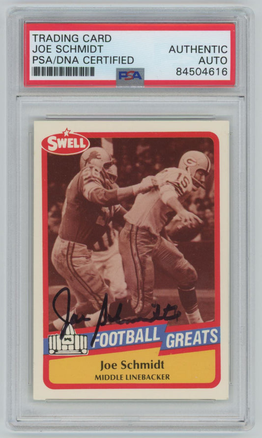 1989 Swell Joe Schmidt Auto - PSA/DNA