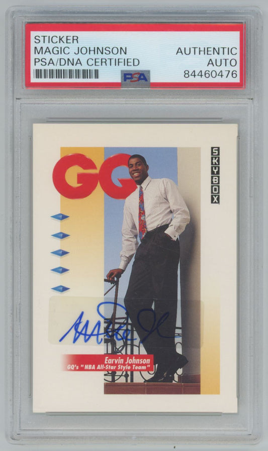 1991 Skybox Magic Johnson #323 Auto - PSA/DNA