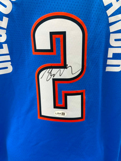 SHAI GILGEOUS-ALEXANDER AUTOGRAPHED NIKE JERSEY (JSA)