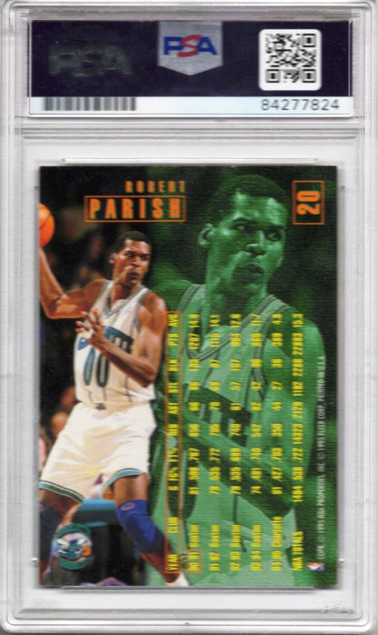 1995 FLEER ROBERT PARISH HORNETS AUTOGRAPH PSA/DNA