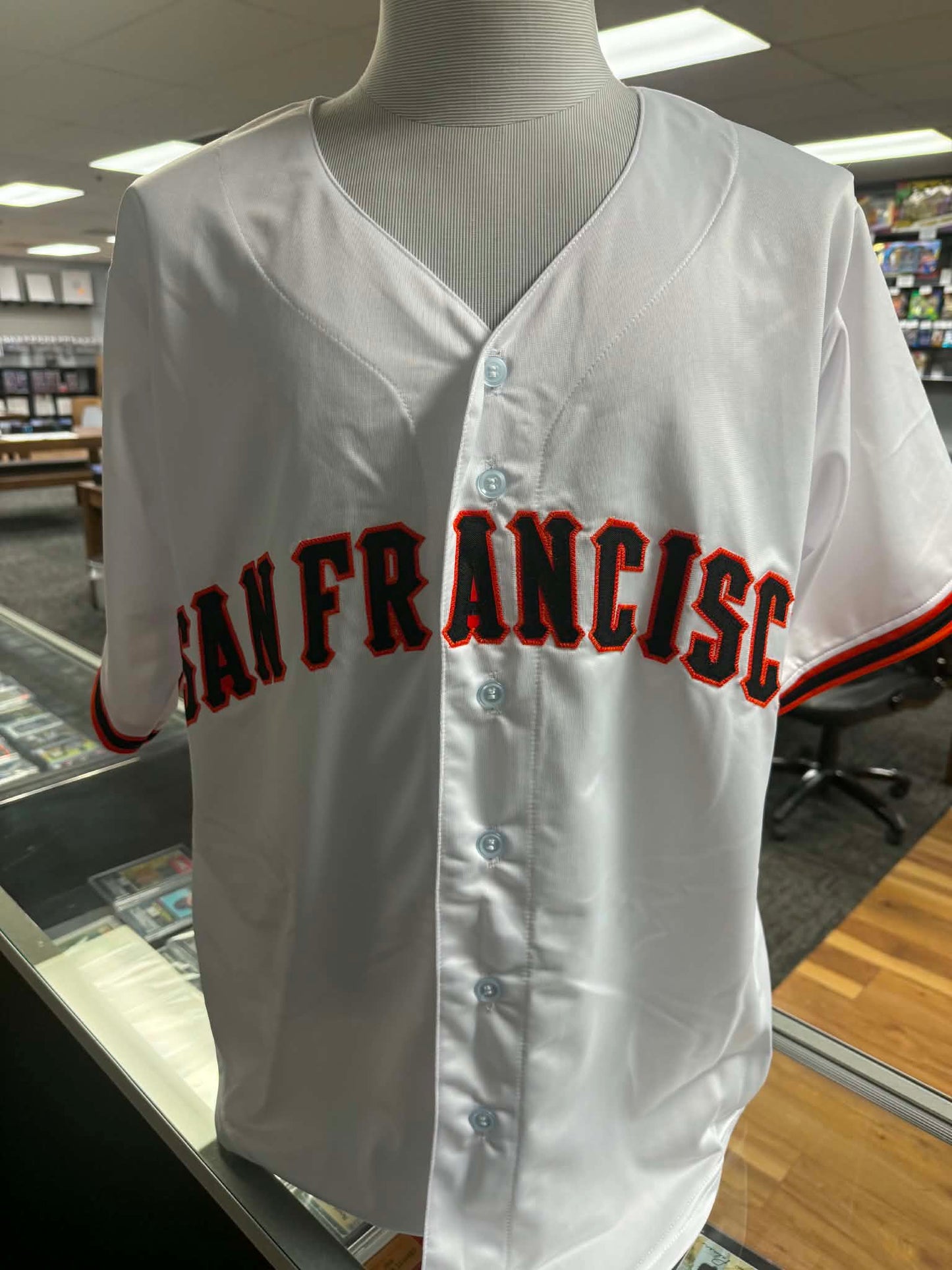 RUSS ORTIZ CUSTOM SAN FRANCISCO AUTOGRAPHED JERSEY (JSA COA)
