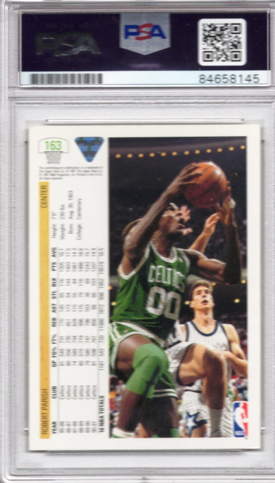 1991 UPPER DECK ROBERT PARISH CELTICS AUTOGRAPH PSA/DNA (8145)
