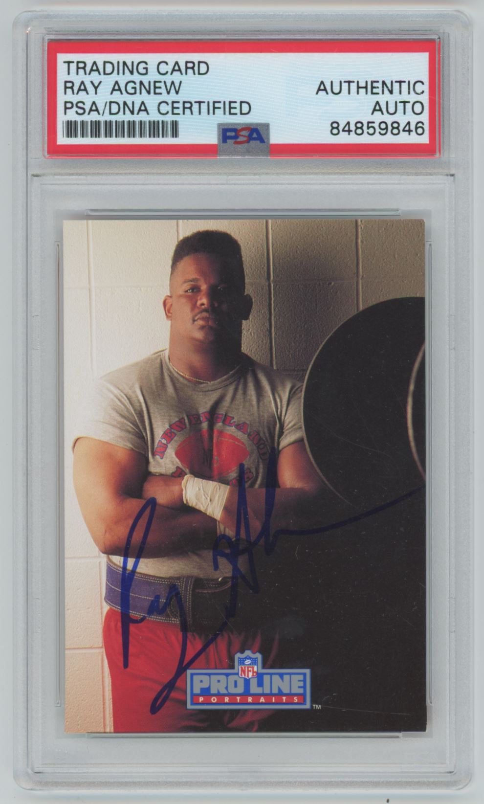 1991 Pro Line Ray Agnew Auto - PSA/DNA