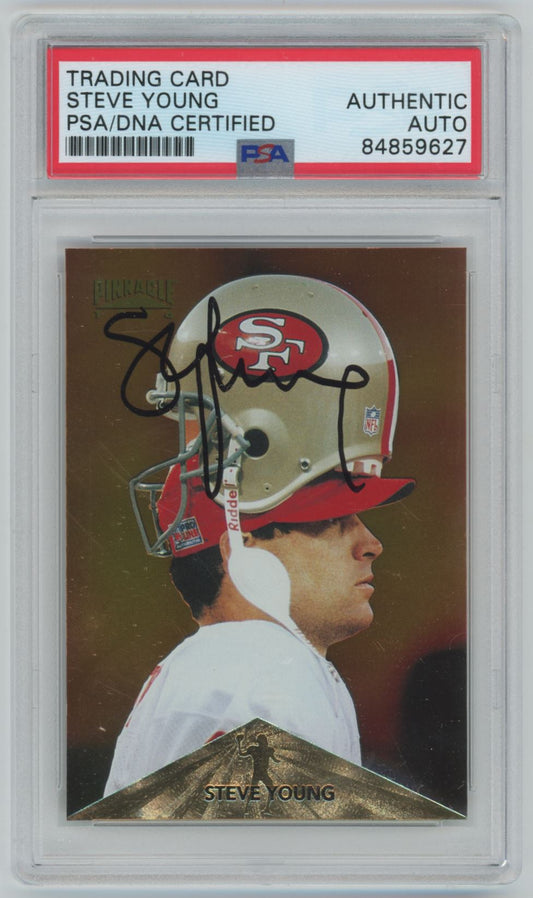 1996 Pinnacle Steve Young Auto - PSA/DNA