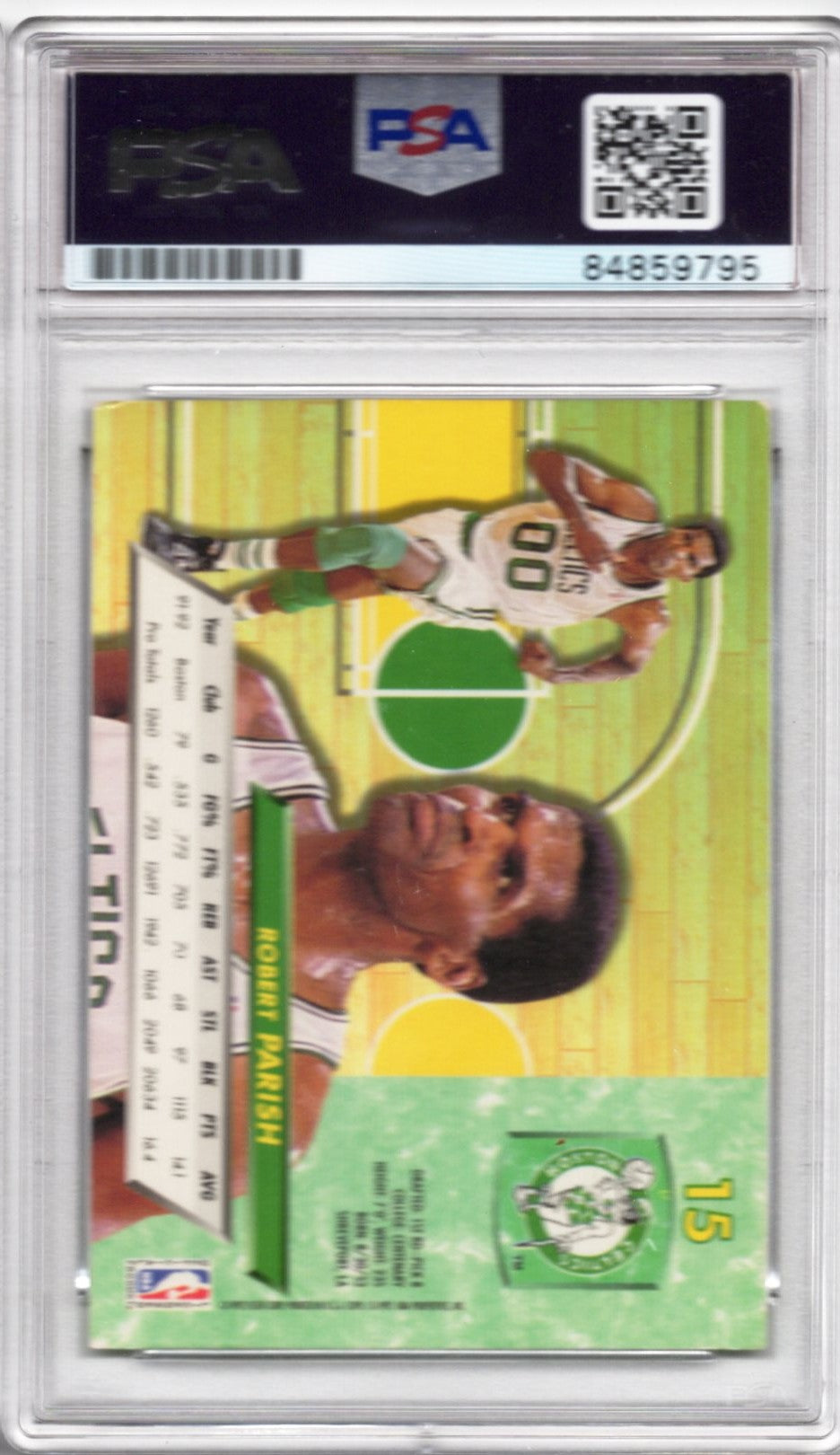 1992 FLEER ULRA  ROBERT PARISH CLETICS AUTOGRAPH PSA/DNA (9795)