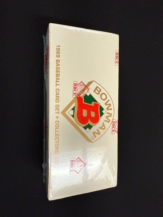1989 BOWMAN BASEBALL TIFFANY FACTORY SET BBCE WRAPPED VERIFIED