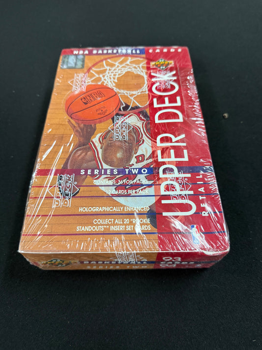 1993-94 UPPER DECK SERIES 2 RETAIL BOX *SEALED*