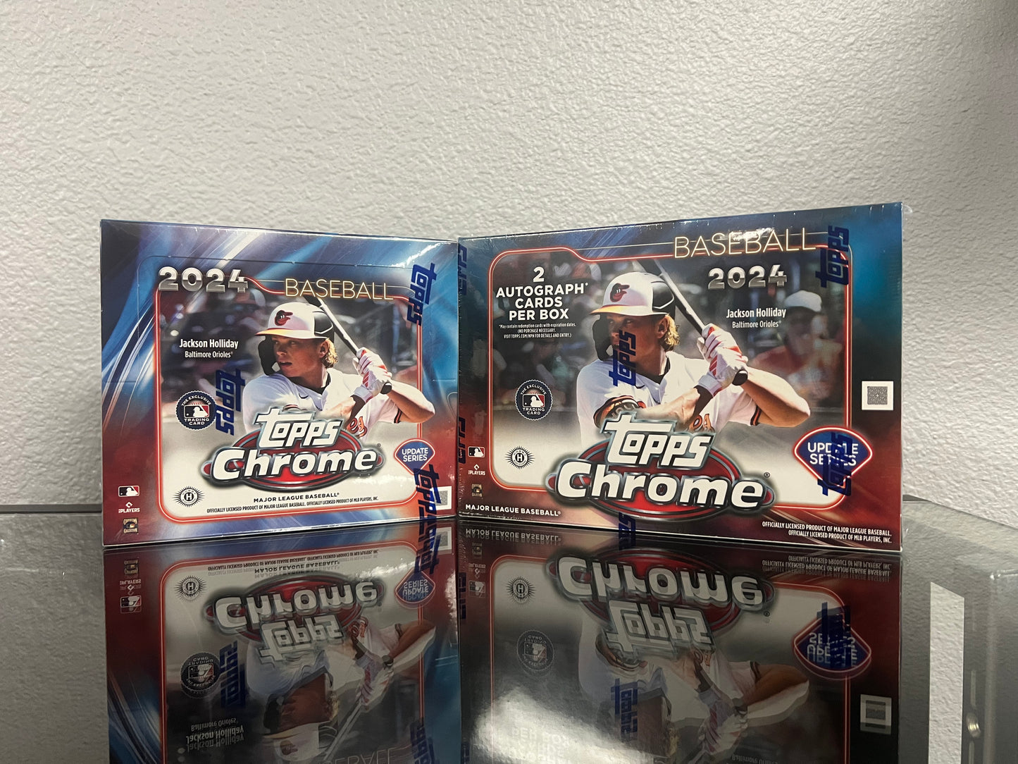 TSC BREAK #1 - 2024 TOPPS CHROME UPDATE JUMBO/BREAKERS TWO BOX RANDOM TEAM