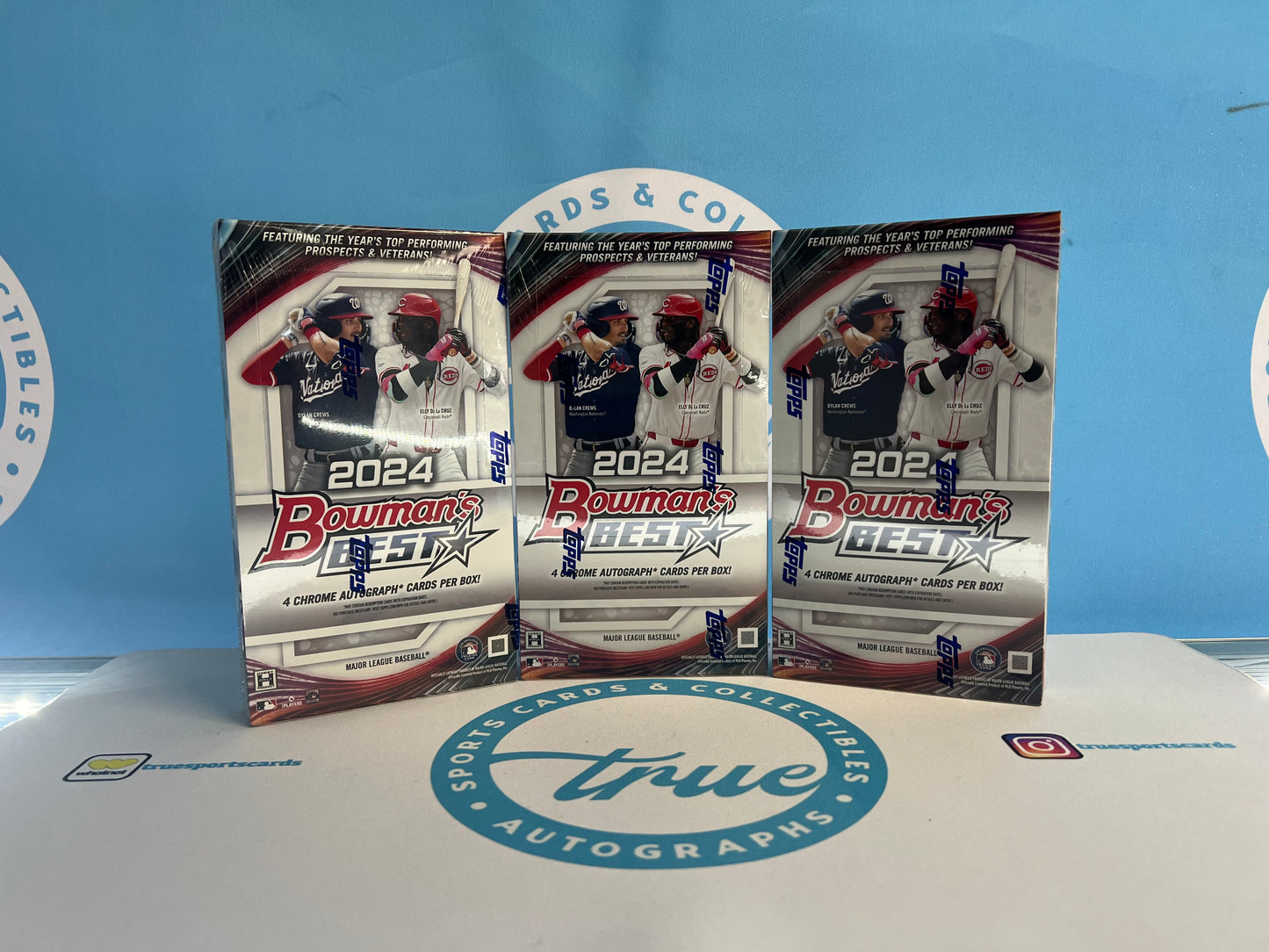 TSC BREAK #2 - 2024 BOWMAN'S BEST BASEBALL HOBBY FULL CASE (8 BOX) RANDOM TEAM