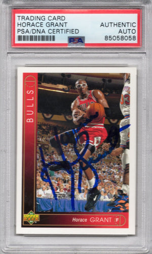 1993 UPPER DECK HORACE GRANT PSA/DNA AUTOGRAPH