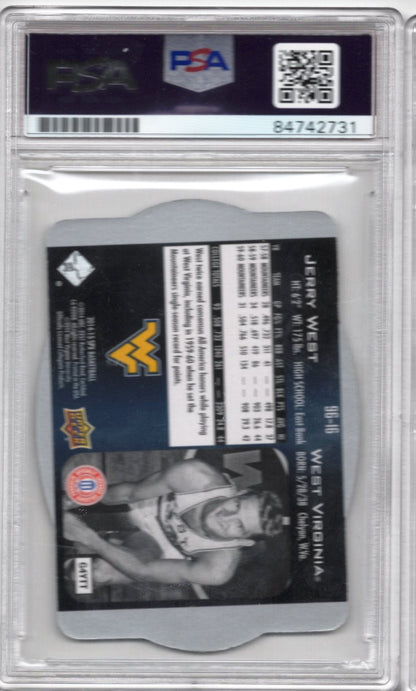 2014 UPPER DECK SPX JERRY WEST #G4YTT HOF AUTOGRAPH PSA/DNA GRADE 10 AUTO