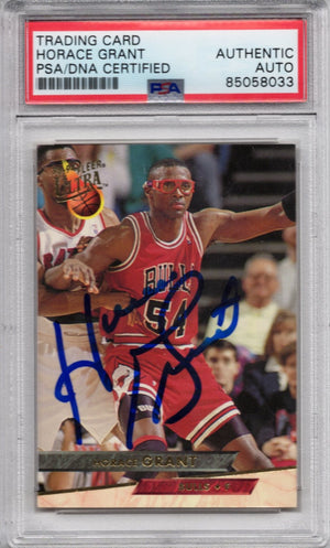 1993 FLEER ULTRA HORACE GRANT #29 BULLS HOF PSA/DNA AUTOGRAPH