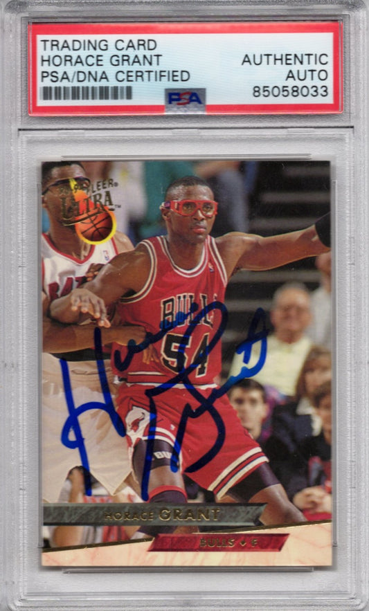 1993 FLEER ULTRA HORACE GRANT PSA/DNA AUTOGRAPH