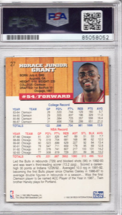 1993 SKYBOX HORACE GRANT PSA/DNA AUTOGRAPH