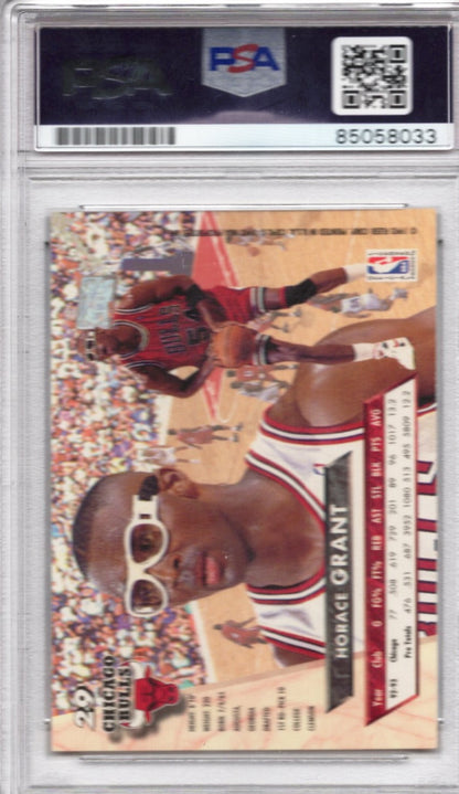 1993 FLEER ULTRA HORACE GRANT PSA/DNA AUTOGRAPH
