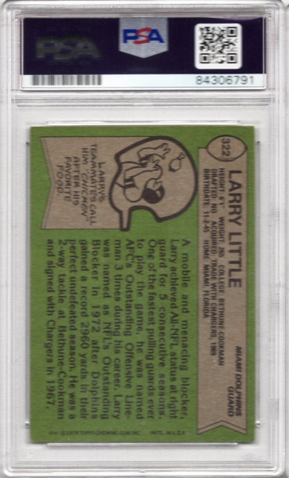 1978 TOPPS LARRY LITTLE AUTOGRAPH PSA/DNA