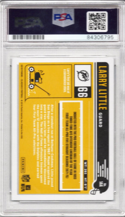 2018 CLASSICS LARRY LITTLE AUTOGRAPH PSA/DNA (6795)