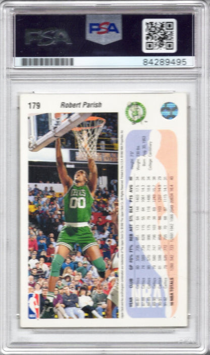 1992 UPPER DECK ROBERT PARISH AUTOGRAPH PSA/DNA (9495)