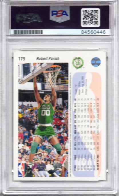 1992 UPPER DECK ROBERT PARISH AUTOGRAPH PSA/DNA (0446)