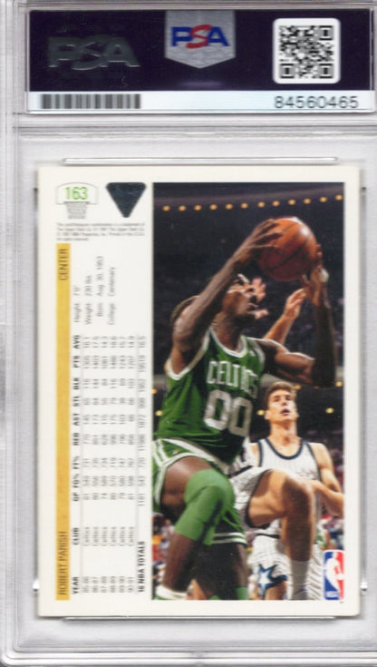 1991 UPPER DECK ROBERT PARISH AUTOGRAPH PSA/DNA (0465)