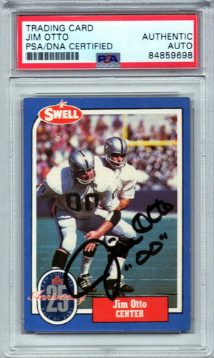 1988 SWELL JIM OTTO #95 AUTOGRAPH PSA/DNA