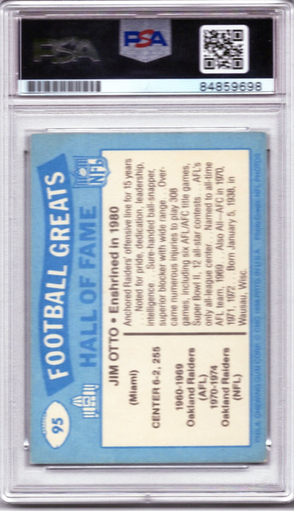 1988 SWELL JIM OTTO AUTOGRAPH PSA/DNA (9698)