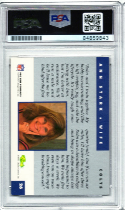 1993 PRO LINE ANN STARK AUTOGRAPH PSA/DNA (9843)
