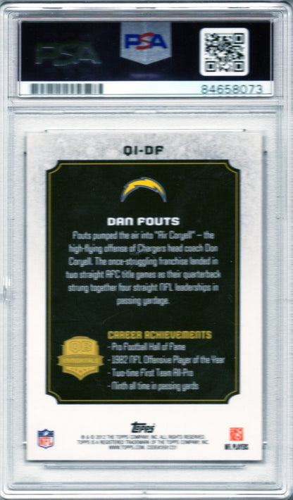 2012 TOPPS DAN FOUTS AUTOGRAPH PSA/DNA QUANTITY AVAILABLE