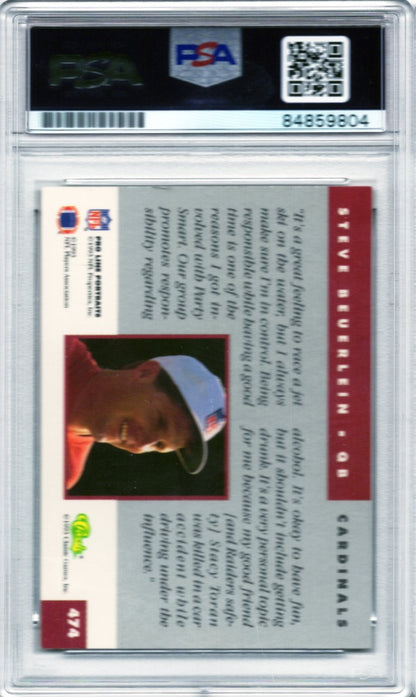 1993 PRO LINE STEVE BEUERLEIN AUTOGRAPH PSA/DNA QUANTITY AVAILABLE