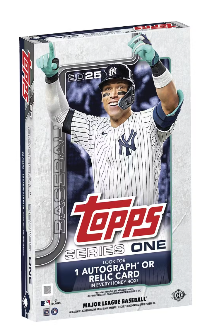 TSC BREAK #2 - 2025 TOPPS SERIES ONE BASEBALL - FULL 12 BOX SEALED CASE - RANDOM TEAM