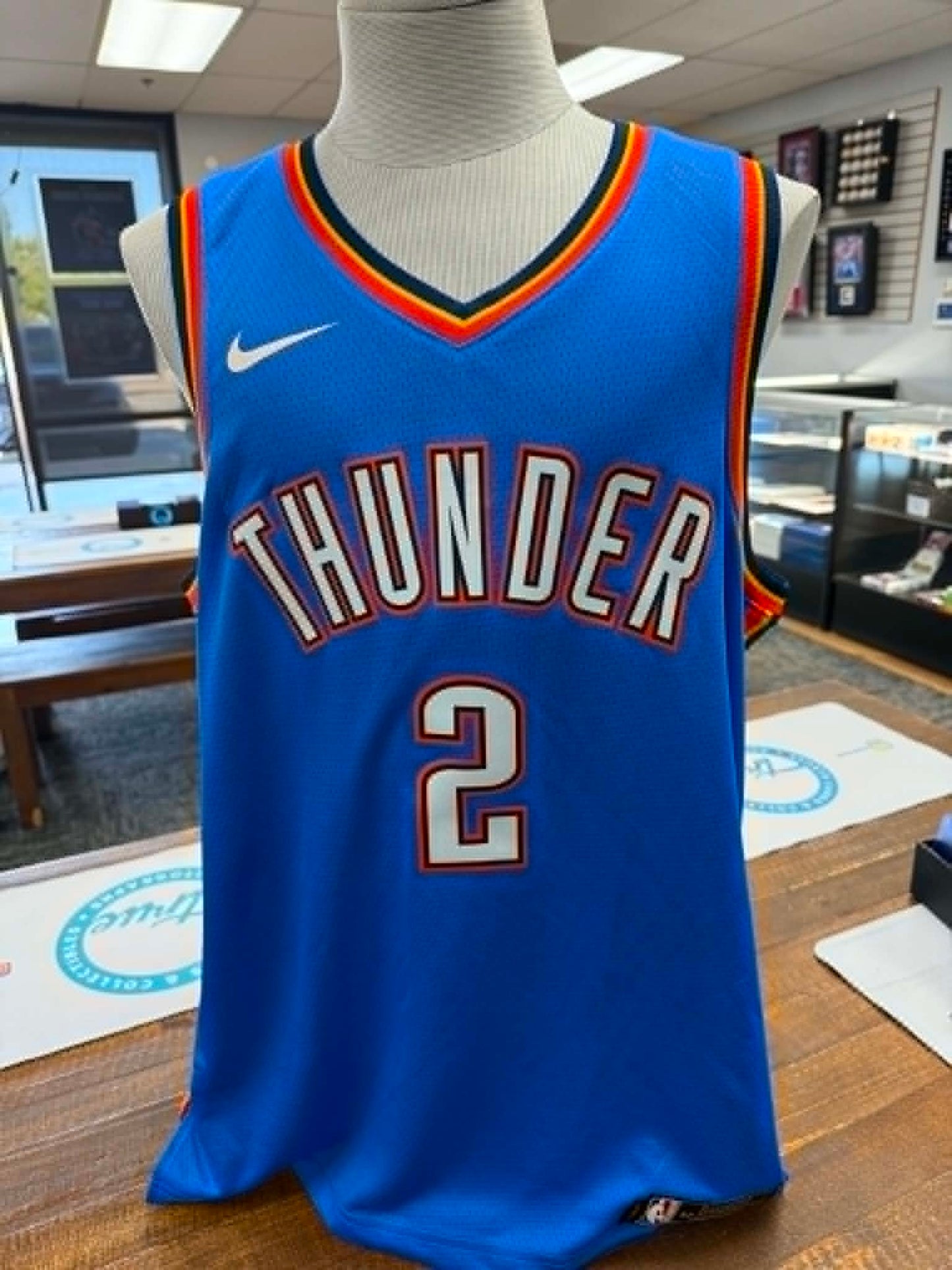 SHAI GILGEOUS-ALEXANDER AUTOGRAPHED NIKE JERSEY (JSA)