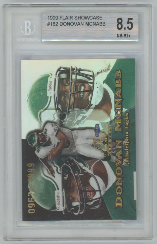 1999 Flair Showcase Donovan McNabb 750/1999 - BGS 8.5 (2813)