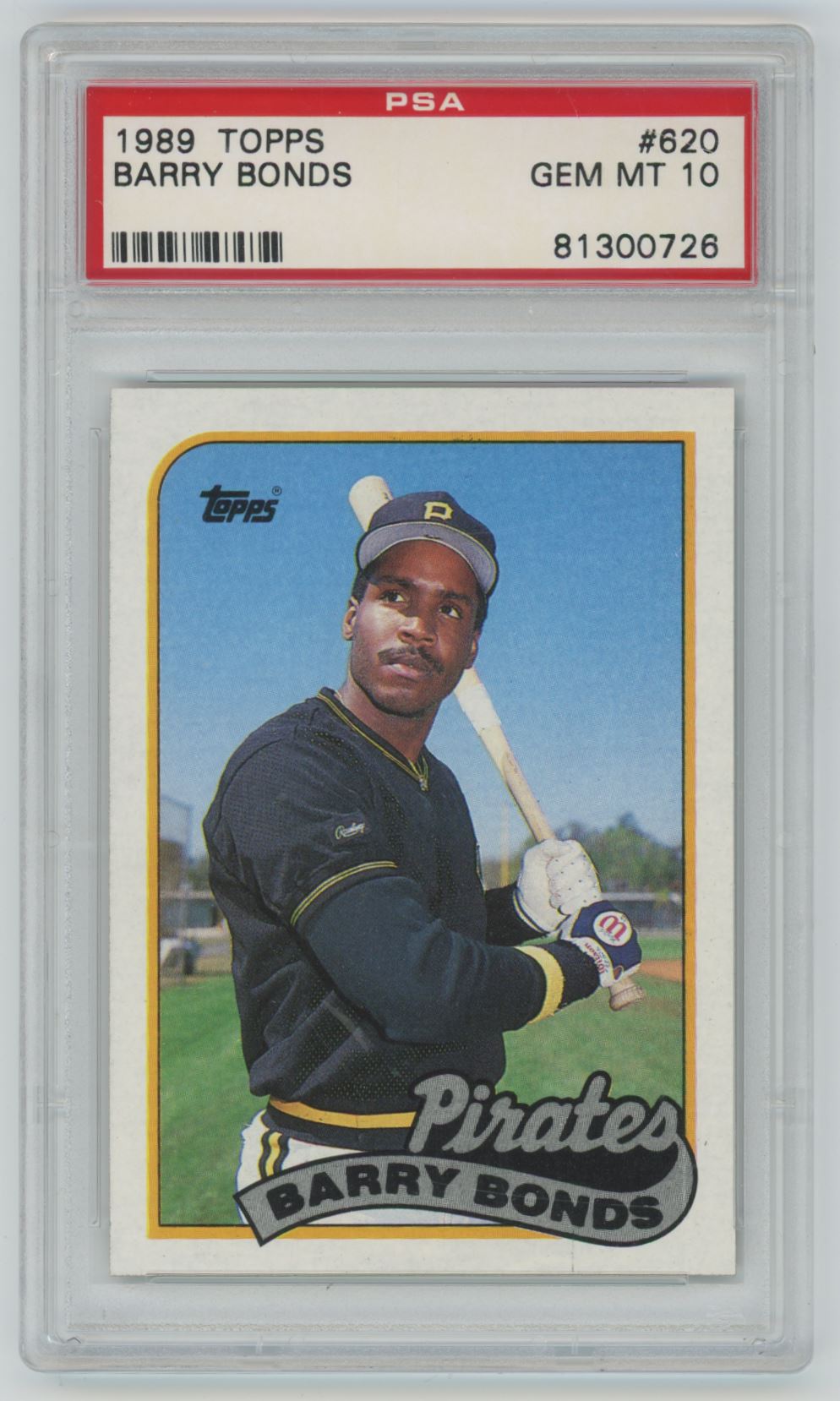 1989 Topps Barry Bonds #620 - PSA 10