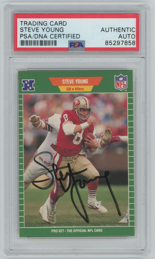 1989 Pro Set Steve Young Auto - PSA/DNA