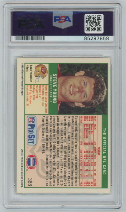 1989 Pro Set Steve Young Auto - PSA/DNA