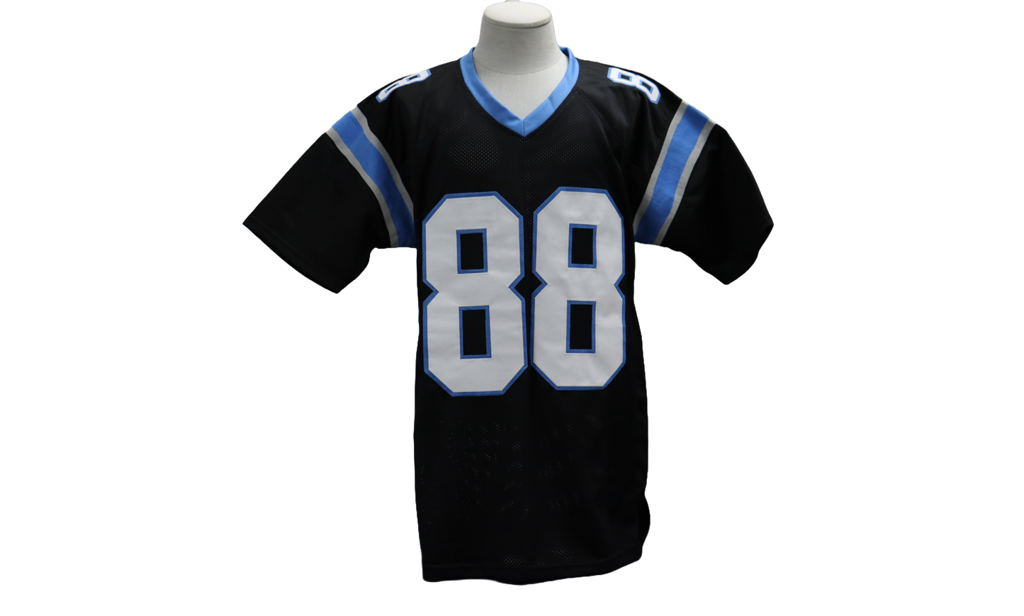 GREG OLSEN CUSTOM AUTOGRAPHED BLACK JERSEY (BECKETT)