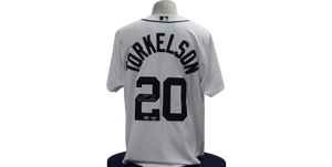 SPENCER TORKELSON CUSTOM AUTOGRAPHED WHITE JERSEY (FANATICS)