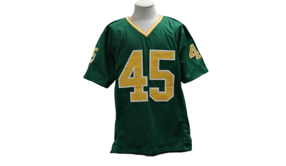 RUDY RUETTIGER CUSTOM AUTOGRAPHED GREEN JERSEY (JSA)