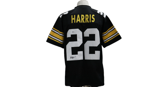 NAJEE HARRIS CUSTOM AUTOGRAPHED BLACK JERSEY (BECKETT)