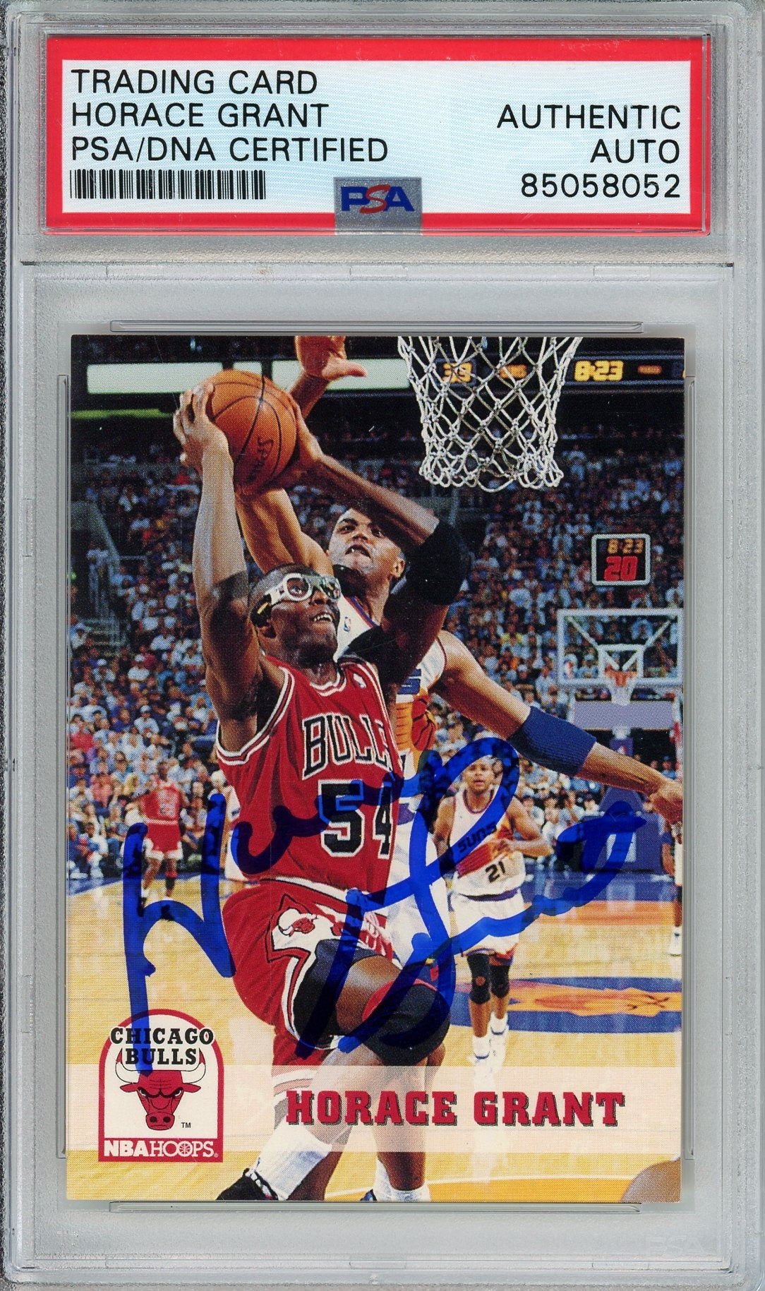 1993 HOOPS HORACE GRANT AUTO CARD PSA DNA (8052)