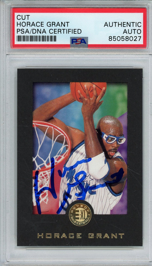 1995 SKYBOX EX-L HORACE GRANT AUTO CARD PSA DNA (8027)