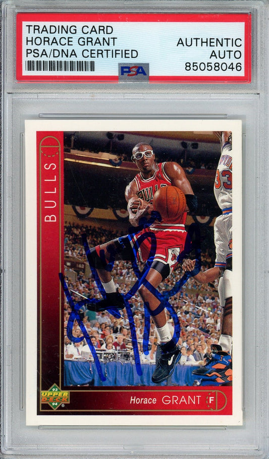 1993 UPPER DECK HORACE GRANT AUTO - PSA/DNA Authentic