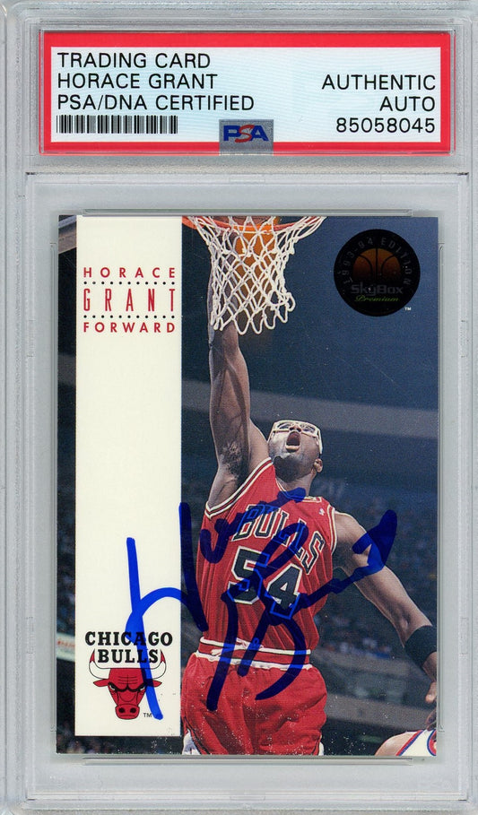 1993 SKYBOX HORACE GRANT AUTO - PSA/DNA AUTHENTIC