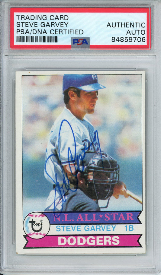 1979 TOPPS STEVE GARVEY #50 DODGERS AUTOGRAPH PSA/DNA AUTHENTIC AUTO