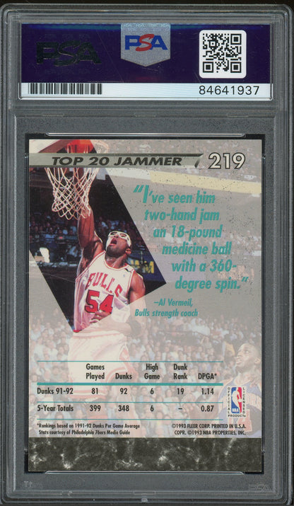 1992-93 Fleer Ultra #219 Horace Grant Auto - PSA/DNA (1937)