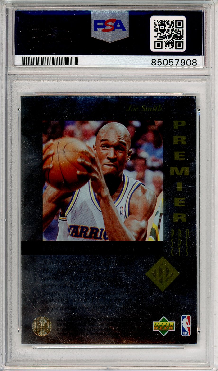 1996 UPPER DECK SP PREMIER PROSPECTS JOE SMITH #154 ROOKIE CARD AUTO PSA/DNA