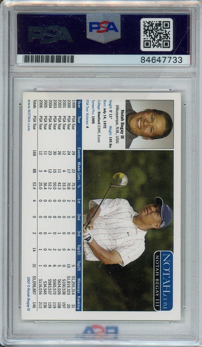 NOTAH BEGAY III SIGNED PSA/DNA CERTIFIED AUTHENTIC AUTOGRAPH CARD