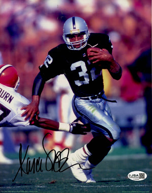 MARCUS ALLEN AUTOGRAPHED 8X10 PHOTO - RAIDERS (JSA)
